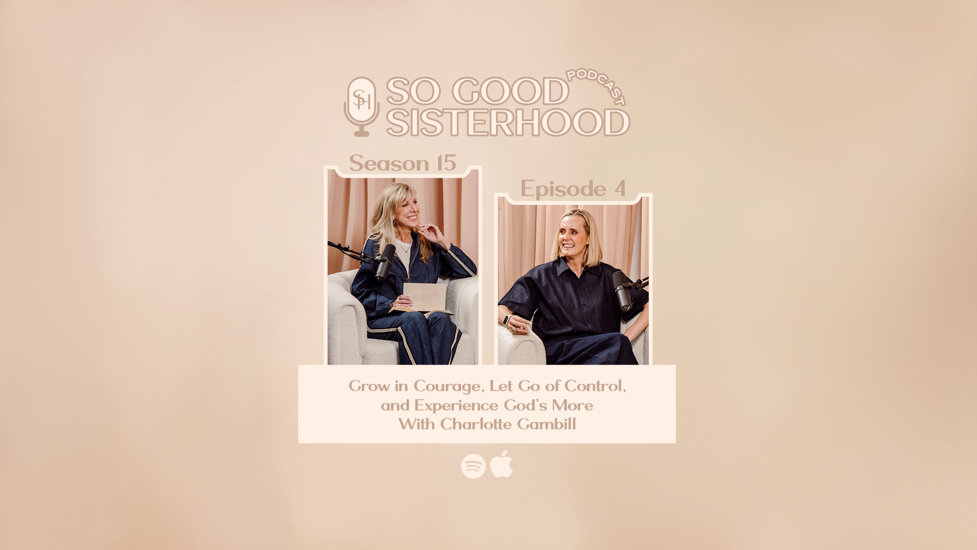 Grow in Courage, Let Go of Control, and Experience God’s More With Charlotte Gambill