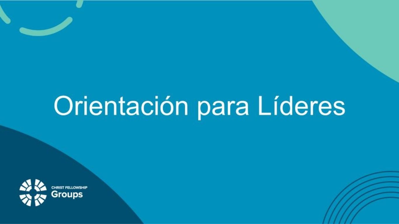 Guía de Orientación para Líderes de la Guía de Participantes