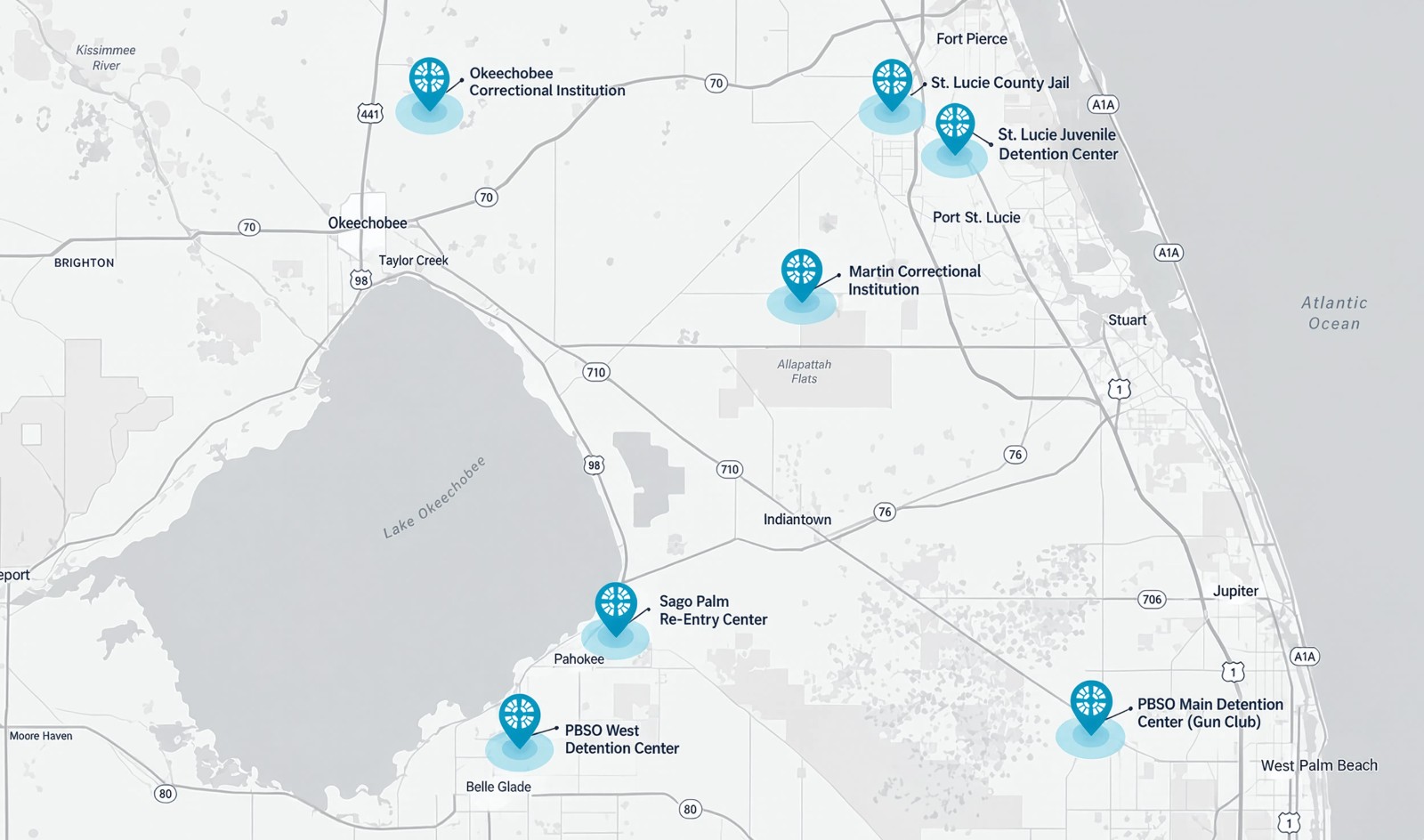 Correctional Locations