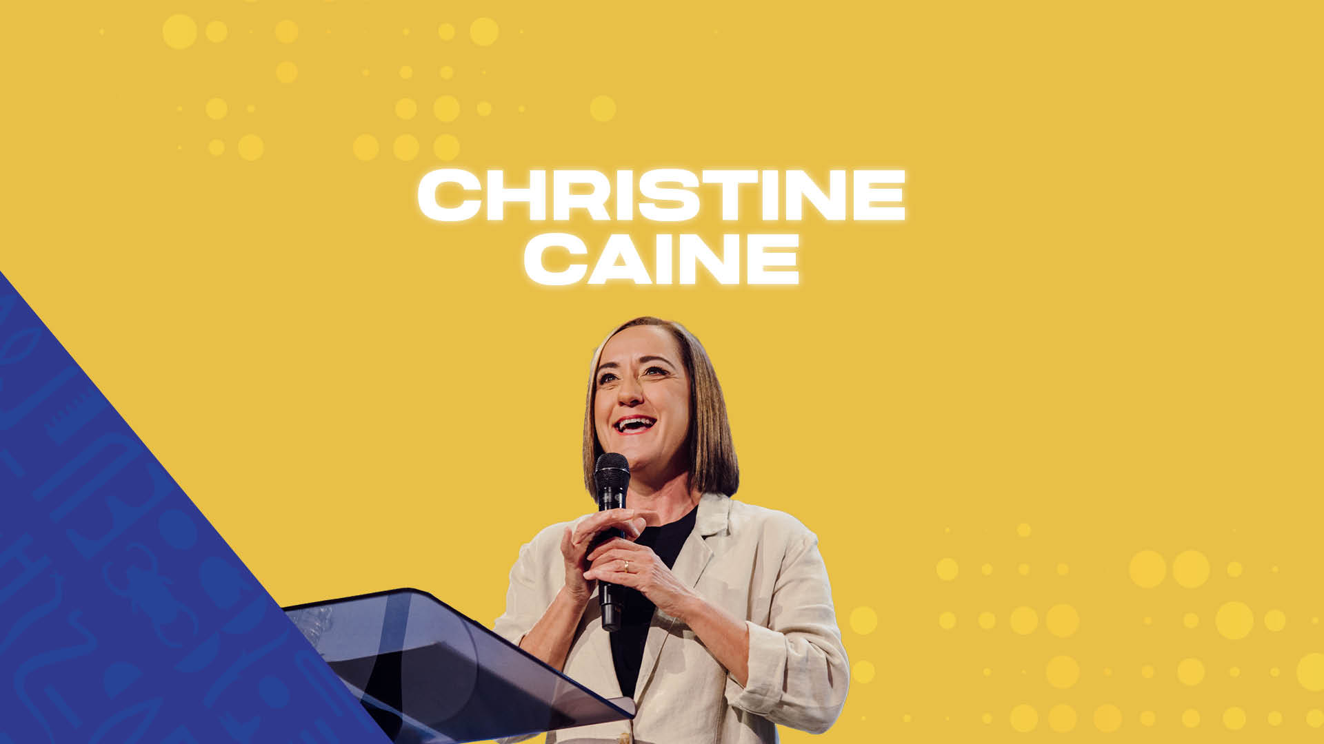 Christine Caine Is Joining Us