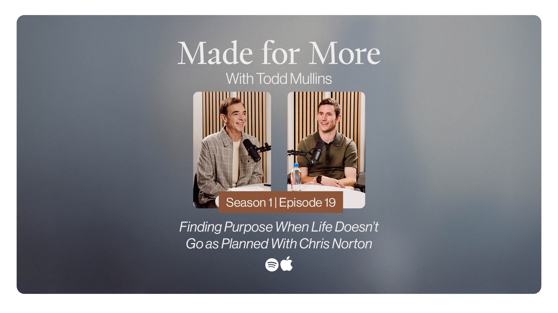 Finding Purpose When Life Doesn’t Go as Planned With Chris Norton