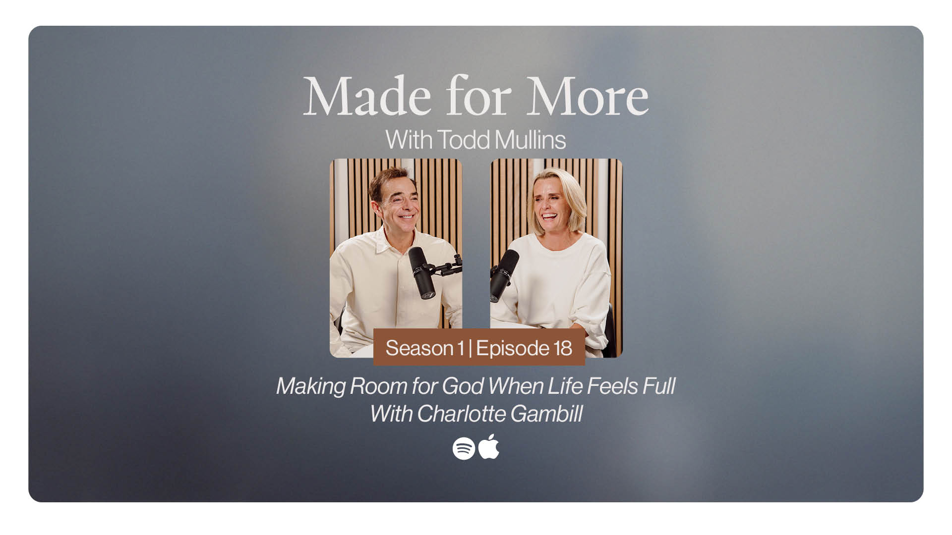 Making Room for God When Life Feels Full With Charlotte Gambill