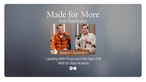 Author Article - Leading With Purpose in the Age of AI With Dr. Rob Hoskins