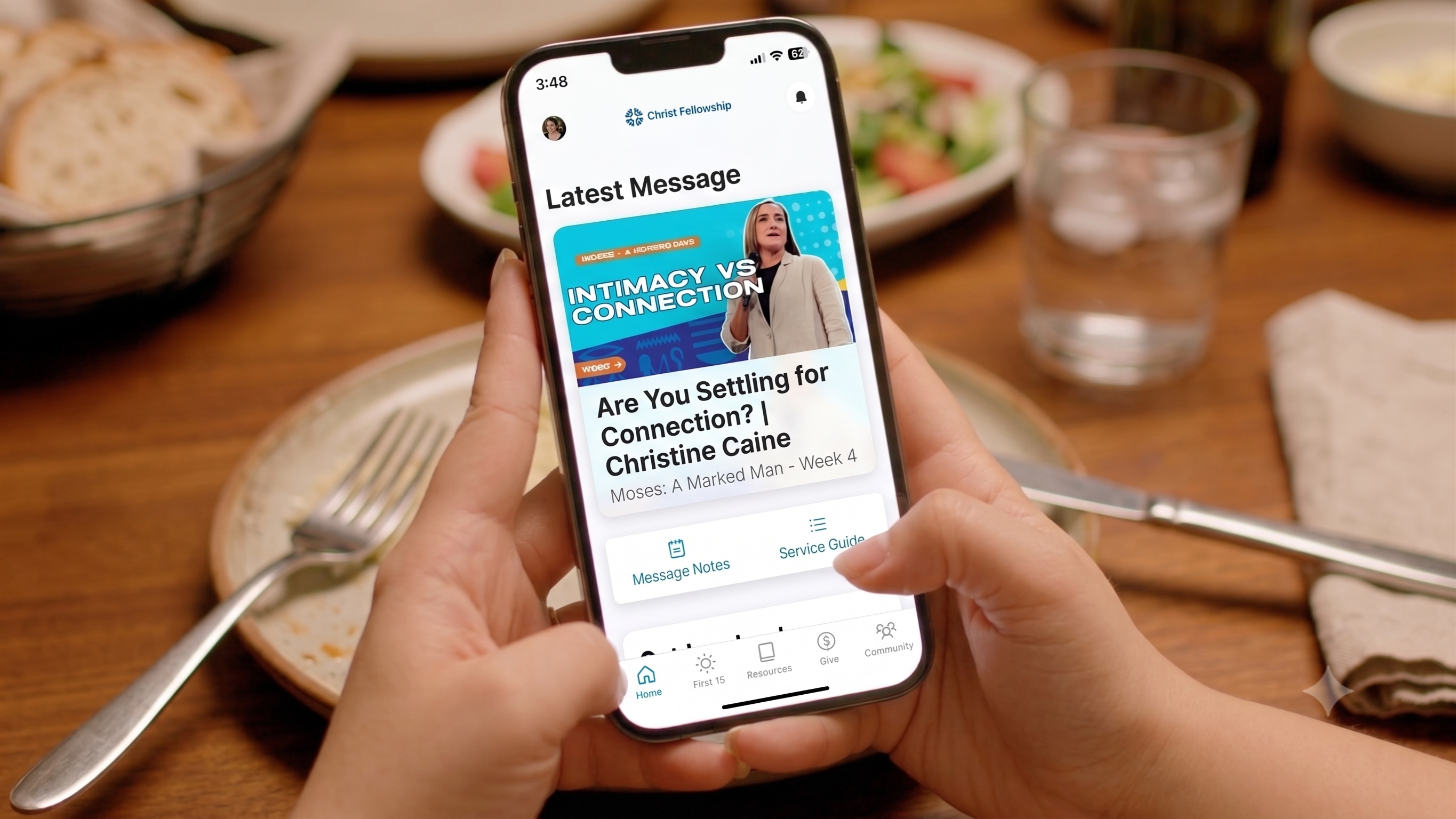 A Christ Fellowship App Experience