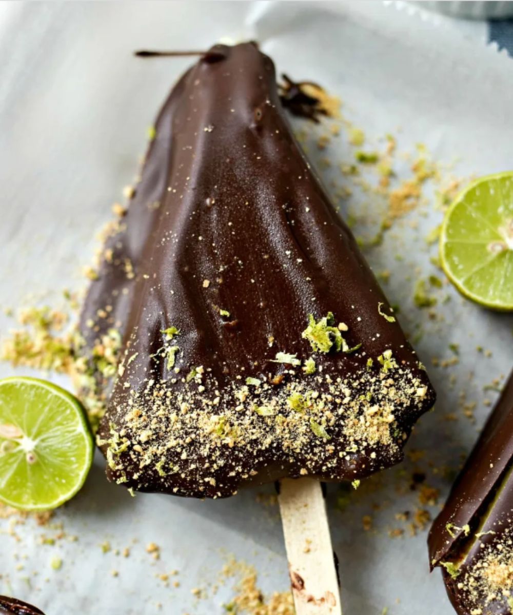 Brianne’s Chocolate-Covered Key Lime Pie: